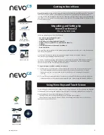 Preview for 3 page of Universal Electronics Nevo C2 User Manual