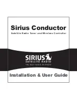 Universal Electronics Sirius Conductor Installation & User Manual preview