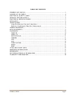 Preview for 2 page of Universal Flow Monitors FlowStream FP Series User Manual