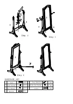 Preview for 2 page of Universal Furniture 136A034 Instruction Sheet