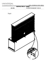 Preview for 4 page of Universal Furniture 356965 Instruction Sheet