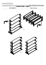 Preview for 2 page of Universal Furniture 393678 Instruction Sheet