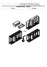 Предварительный просмотр 2 страницы Universal Furniture 572850 Instruction Sheet