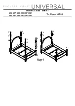 Preview for 3 page of Universal Furniture 596-280 Instruction Sheet