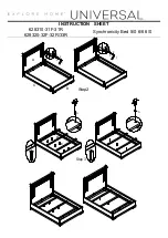 Preview for 2 page of Universal Furniture 628310-31F-31R Instruction Sheet