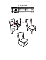 Preview for 2 page of Universal Furniture 932-638 Instruction Sheet