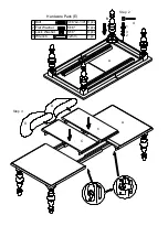 Preview for 2 page of Universal Furniture 932-653 Instruction Sheet