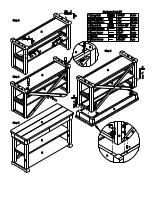 Preview for 2 page of Universal Furniture 932-816 Instruction Sheet