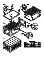 Preview for 2 page of Universal Furniture 932-819 Instruction Sheet