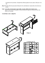 Preview for 2 page of Universal Furniture 987-923 Instruction Sheet