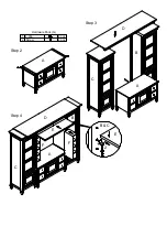 Preview for 2 page of Universal Furniture 988-920 Instruction Sheet