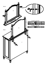 Preview for 2 page of Universal Furniture 98803M Instruction Sheet