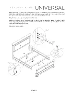 Preview for 2 page of Universal Furniture Explore Home 07175H Assembly Instructions