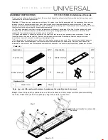 Preview for 1 page of Universal Furniture Explore Home 311966 Assembly Instructions