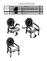 Preview for 2 page of Universal Furniture Explore Home 543A634 Instruction Sheet