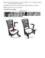 Preview for 2 page of Universal Furniture Explore Home 932-634 Instruction Sheet