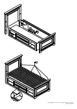 Preview for 2 page of Universal Furniture Storage Unit Instruction Sheet