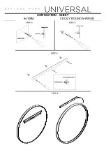 Preview for 2 page of Universal Furniture Universal EXPLORE HOME CECILY 94109M Instruction Sheet