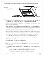 Preview for 5 page of Universal Metal Industries Trade-Wind S723612CD Installation Instructions & Use & Care Manual