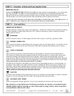 Preview for 8 page of Universal Metal Industries Trade-Wind S723612CD Installation Instructions & Use & Care Manual