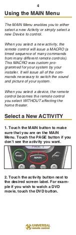 Preview for 7 page of Universal Remote Control Aeros MX-850 Manual