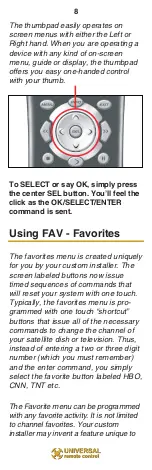 Preview for 11 page of Universal Remote Control Aeros MX-850 Manual