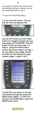 Preview for 12 page of Universal Remote Control Aeros MX-850 Manual