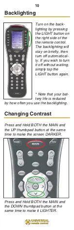 Preview for 13 page of Universal Remote Control Aeros MX-850 Manual