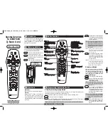 Preview for 1 page of Universal Remote Control CABLEVISION OCE-0027A Operating Instructions