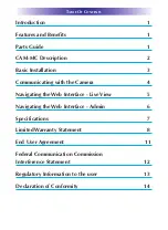 Preview for 3 page of Universal Remote Control CAM-MC Owner'S Manual