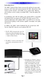 Preview for 4 page of Universal Remote Control COMPLETE CONTROL MRX-1 Installation Manual