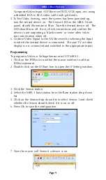 Preview for 12 page of Universal Remote Control COMPLETE CONTROL MRX-1 Installation Manual