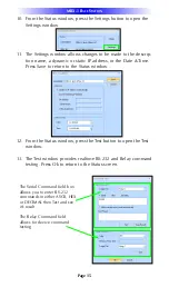 Preview for 18 page of Universal Remote Control COMPLETE CONTROL MRX-1 Installation Manual