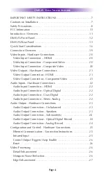 Preview for 3 page of Universal Remote Control DMS-AV TPS2000 Owner'S Manual