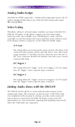 Preview for 41 page of Universal Remote Control DMS-AV TPS2000 Owner'S Manual