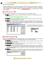 Preview for 20 page of Universal Remote Control Home Theater Master MX-200 Reference Manual