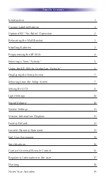 Preview for 3 page of Universal Remote Control KP-900i Manual