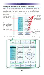 Preview for 9 page of Universal Remote Control KP-900i Manual