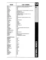 Preview for 55 page of Universal Remote Control MASTERCONTROL RF20 Owner'S Manual