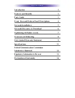 Preview for 3 page of Universal Remote Control MRX-4IR Owner'S Manual