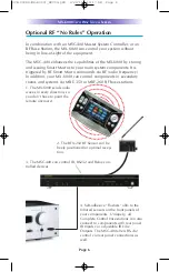 Preview for 6 page of Universal Remote Control MX-6000 - User Manual