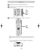 Предварительный просмотр 12 страницы Universal Remote Control osiris Owner'S Manual