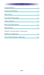 Preview for 3 page of Universal Remote Control SNP-1 Owner'S Manual