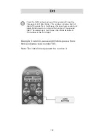 Предварительный просмотр 12 страницы Universal Remote Control TOTAL CONTROL FX-1 Owner'S Manual