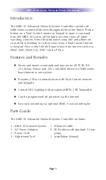 Preview for 4 page of Universal Remote Control total control MRX-10 Owner'S Manual