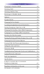 Preview for 4 page of Universal Remote Control total control THZ-100 Owner'S Manual