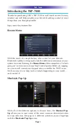 Preview for 4 page of Universal Remote Control Total Control TKP-7000 Owner'S Manual