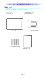 Preview for 6 page of Universal Remote Control TOTAL CONTROL TKP-7500 Owner'S Manual