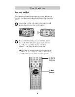 Preview for 10 page of Universal Remote Control Unifier URC-100 Owner'S Manual