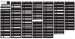 Preview for 2 page of Universal Remote Control UR3-J22TWM Code List